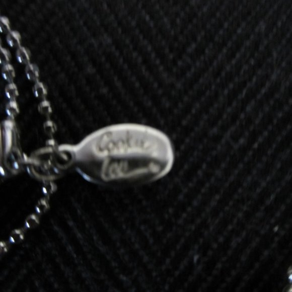 Cookie Lee Spring Bouquet Heart Crystal Necklace - Picture 6 of 6